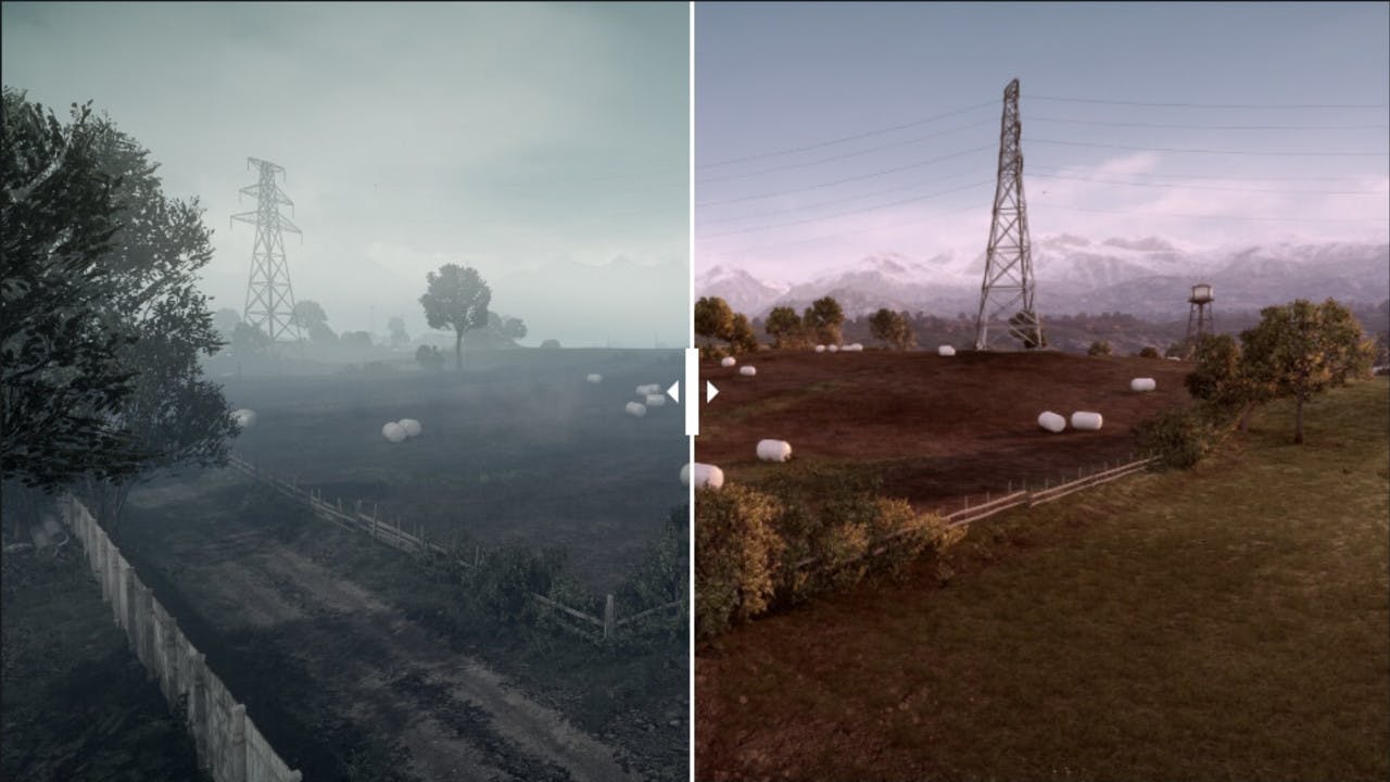 porównanie graficzne reality mod do battlefield 3