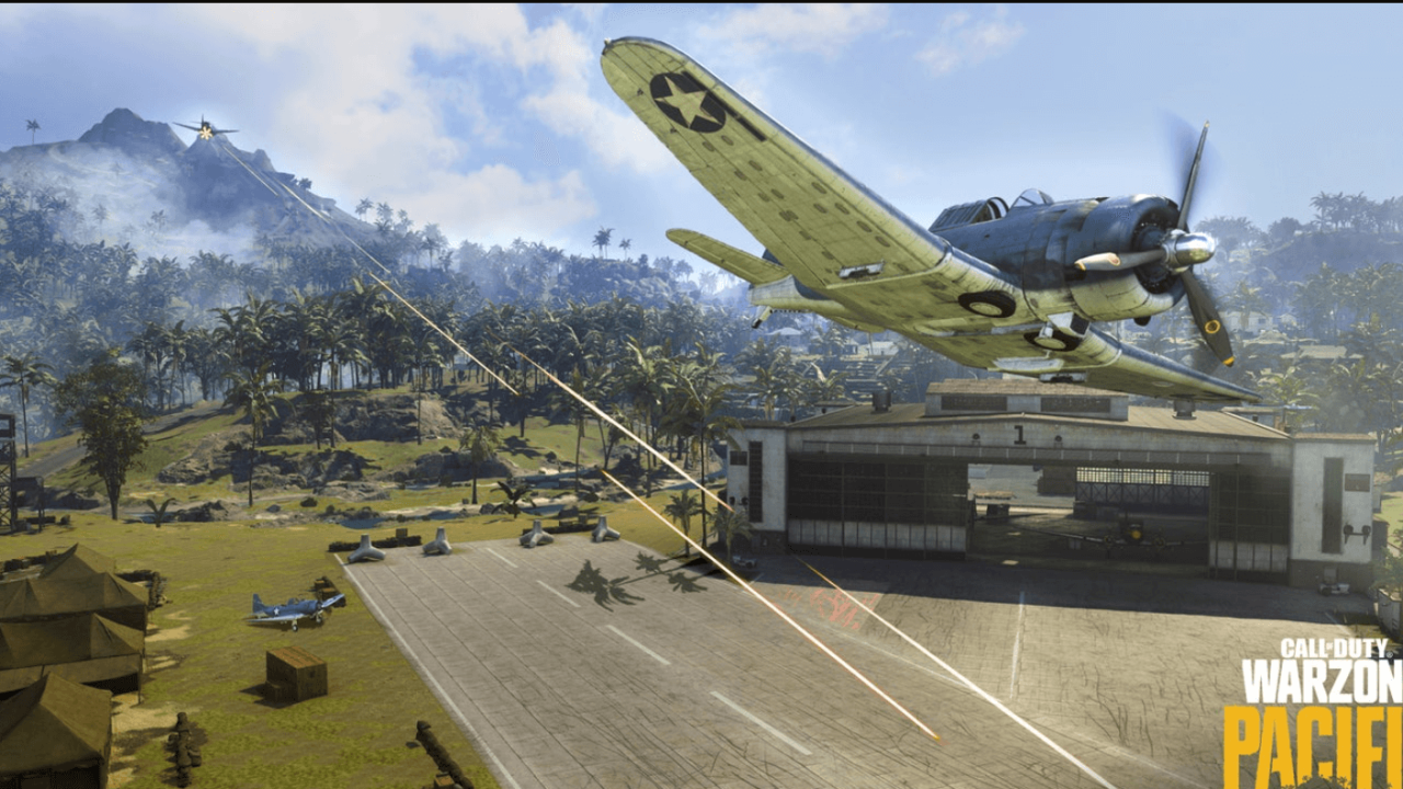 Nowe samoloty bojowe i hangar na nowej mapie w warzone
